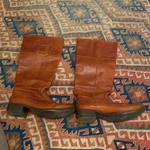 Brown Fry boots